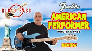 Video thumbnail for Rib13 Bass - Fender American Performer Precision Bass Review by Rib13 Bass