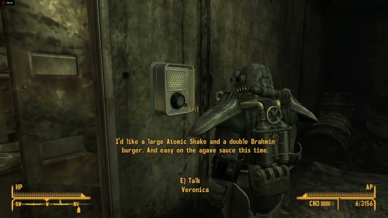 Bringing Veronica to the Brotherhood of Steel Bunker has some fun dialogue - YouTube