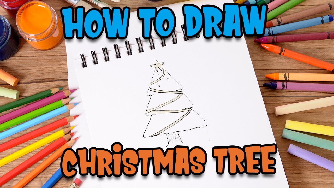 How to draw Christmas Tree