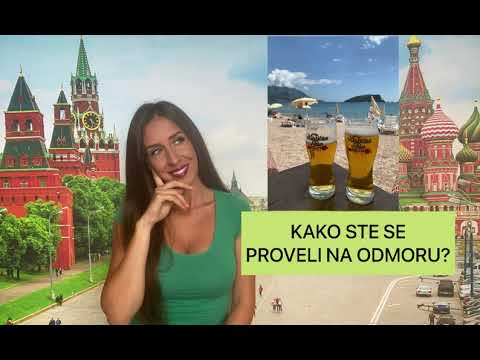 Ruski jezik na temu ODMORA - leto i putovanja