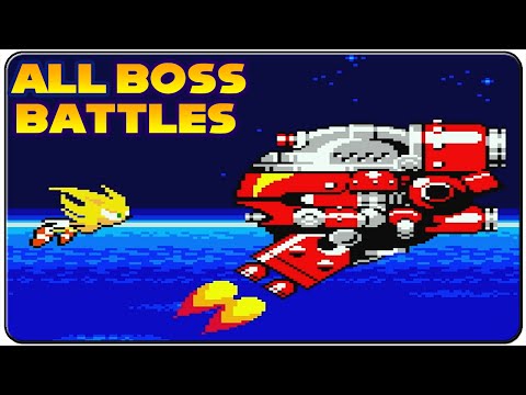 Sonic The Hedgehog : Pocket Adventure - All Bosses (No Damage)