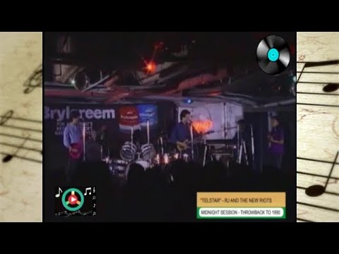 TELSTAR (The Tornados Cover) | RJ and the New Riots | Midnight Sessions (1990)