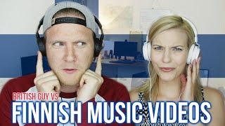 REACTING TO FINNISH MUSIC VIDEOS | Part 2 (feat. Cat Peterson)