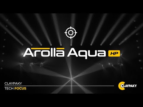 Claypaky Tech Focus - Arolla Aqua HP