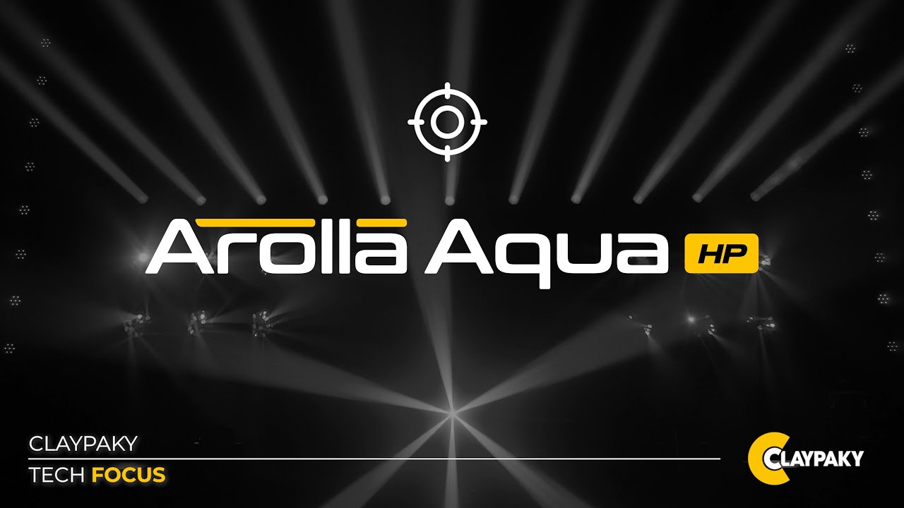 Claypaky Tech Focus — Arolla Aqua HP