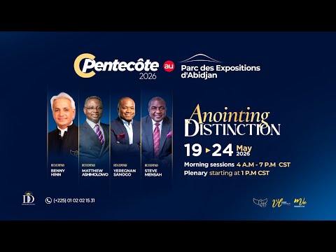 CPENTECÔTE 2026 I PLENIERE avec le Révérend Benny HINN I 20/05/2026