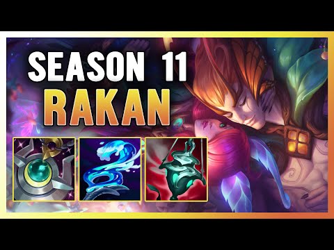 MOONSTONE RENEWER RAKAN SUPPORT IS INSANE! | patch 11.4 Rakan guide