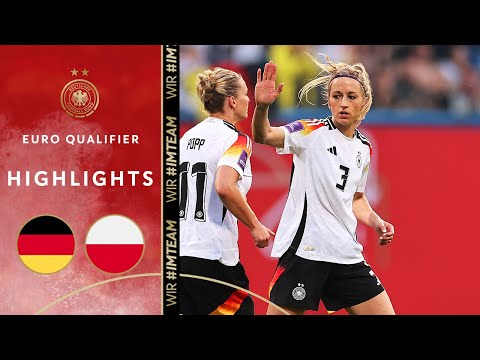 European Championship ticket very close! | Germany vs. Poland 4-1 | Highlights | Euro Qualifiers