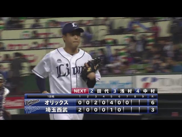 【7回表】2年ぶりの1軍マウンド!! ライオンズ・福倉が相手打線を封じる!! 2017/4/4 L-Bs