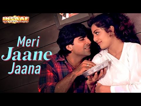 Meri Jaane Jaana | Insaaf (1997) | Akshay & Shilpa | Abhijeet, Poornima 90s Romance Song | HindiSong