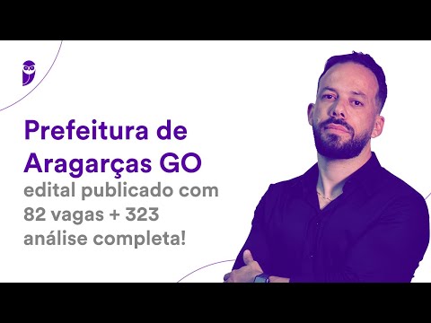 Prefeitura de Aragarças GO: edital publicado com 82 vagas + 323 - análise completa!