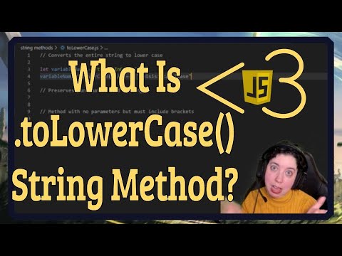 Javascript Tolowercase Javascript Method