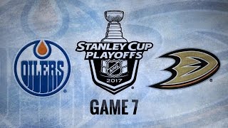 Ducks down Oilers in Game 7, move on to WCF