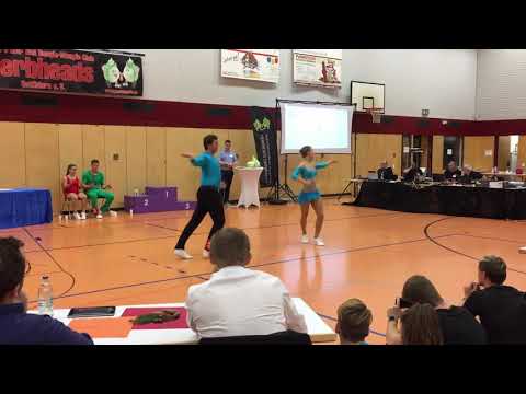 2018.11.17 - Filder Cup - Forberger & Senftleben - Endrunde Akrobatik B-Klasse