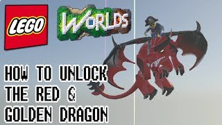 TUTORIAL Unlocking the Dragon's in Lego Worlds
