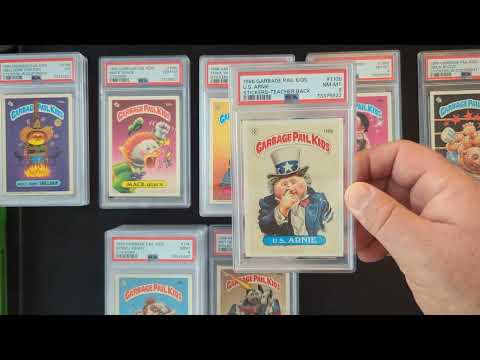 I Sent Vintage Garbage Pail Kids Cards to PSA For Grading