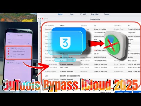 iCloud Activation Lock Bypass With 3uTools 2025 - iCloud Unlock On iPhone 12