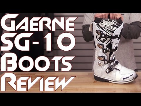 Gaerne SG-10 Boot Review from Sportbiketrackgear.com