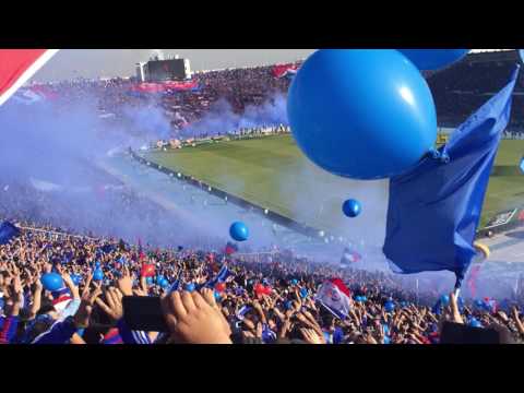 "Salida Universidad de chile" Barra: Los de Abajo • Club: Universidad de Chile - La U