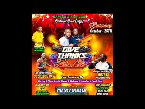 DJ RICO LOVE - GIVE THANKS FOR LIFE PROMO (OCT 25TH 2025)