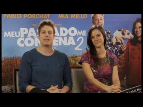 Fabio Porchat e Miá Mello falam sobre seu novo filme