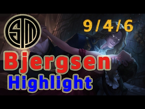 Highlight TSM Bjergsen Vladimir MID vs Renekton Patch 7.3