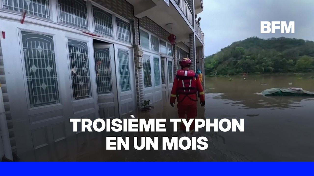 Chine: un million de personnes évacuées lors du passage du typhon Dolphin