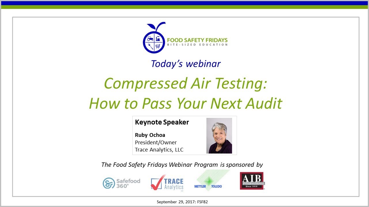 Compressed Air Testing: How to Pass Your Next Audit