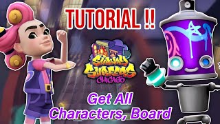[ TUTORIAL ] All Characters, Boards and EVERYTHING on Subway Surfers Chicago 2023 !!