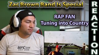Rap Fan Reacts to Zac Brown Band - My Old Man | #zacbrownband #countrymusic #reaction