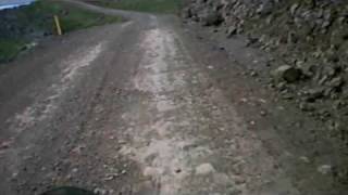 preview picture of video 'DMFI 2009 Rauðisandur crazy mountain pass road in Iceland'