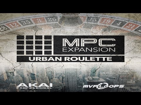 AKAI MPC X BEAT MAKING VIDEO USING URBAN ROULETTE EXPANSION PACK