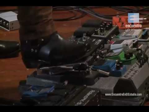 En el estudio con Rata Blanca -(Walter Giardino)