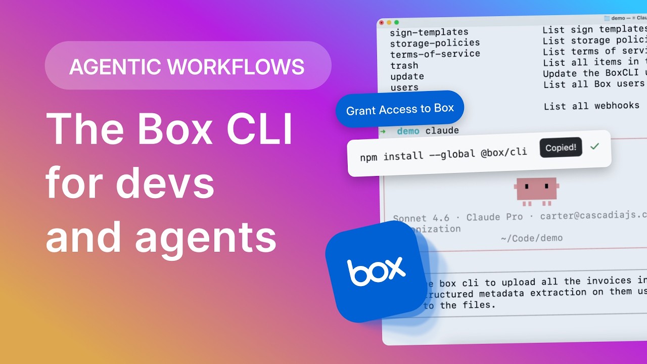 Introducing the new Box CLI