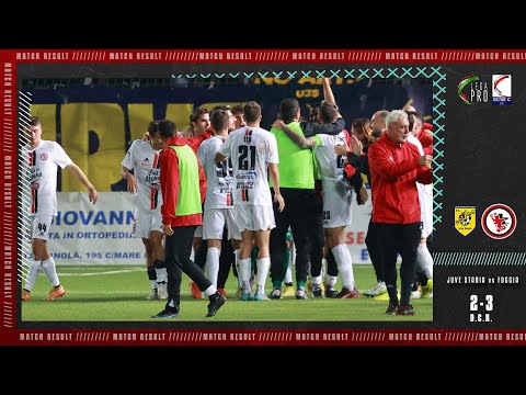 JUVE STABIA -  FOGGIA 2 a 3 D.C.R.: gli Highlights