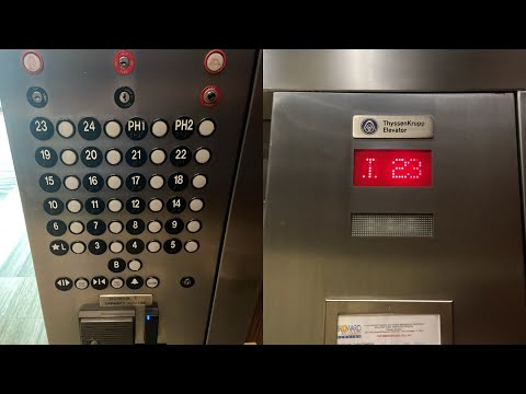 ThyssenKrupp Traction Elevator in Fort Lauderdale Beach, FL