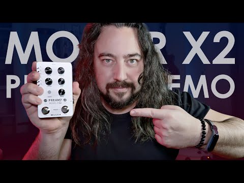 MOOER PREAMP X2 (No Talking - Sound Demo with Details)