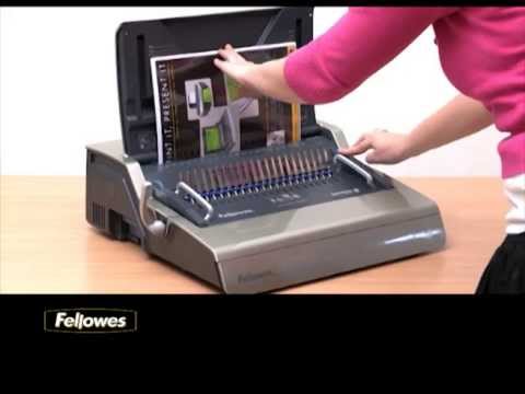 Fellowes galaxy 500 electric comb binding machine