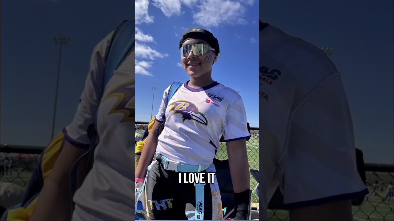 Ebro's Daughter Isa Is A Flag Football BEAST!