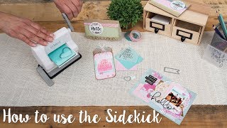 How to Use the Sidekick® Machine - Sizzix
