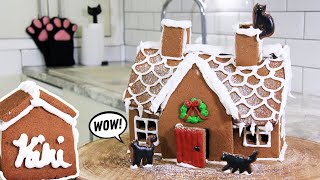 How To Make A Gingerbread House + Free Templates!