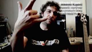 Alberto Rigoni talks about Vivaldi Metal Project
