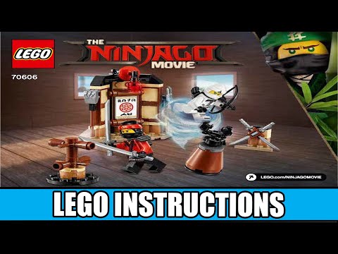 LEGO Instructions - The LEGO Ninjago Movie - 70606 - Spinjitzu Training