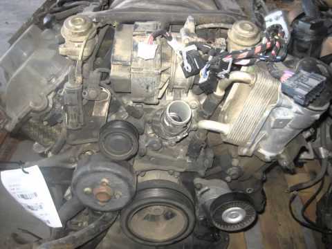 2002 Mercedes ML500 Engine / Motor LONG BLOCK RUNS  163TYPE - mbiparts.com Used OEM Mercedes ... OEM