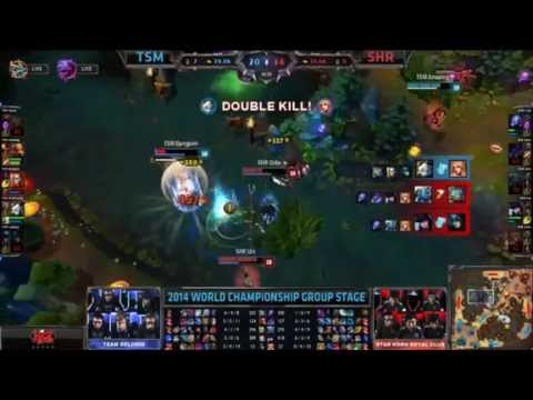 TSM vs SHR - Last Fight + WildTurtle Tristana ENDING