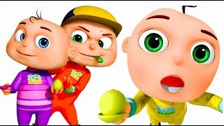 Zool Babies Playing Lemon And Spoon | Videogyan Kids Shows | Cartoon Animation For Children