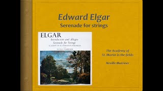 Download lagu Elgar, Serenade for strings - Video Score - ASMF, Marriner mp3