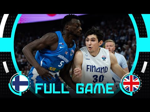 Group Phase | Finland v Great Britain | Full Basketball Game | FIBA EuroBasket 2025