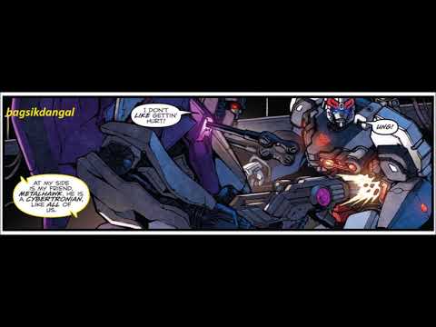 IDW:Prowl Vs Skywarp!From Transformers Robots in Disguise#2!