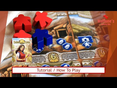 Lions Of Lydia [Board Game] - Tutorial / How To Play with Examples